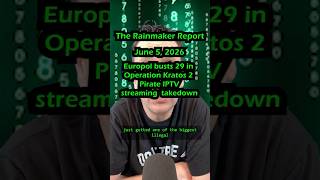 🕵️ Europol busts 29 in Operation Kratos 2 — pirate streaming takedown 🕵️