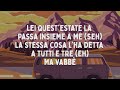 shade la hit dell estate testo lyrics