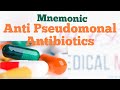 Antipseudomonal Antibiotics. Mnemonic