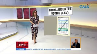 Eleksyon 2022: Local Absentee Voting (LAV) | UB