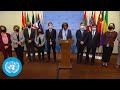 USA & Others on DPR Korea’s Ballistic Missile Launch - Media Stakeout  | United Nations