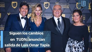 Luis Omar Tapia anuncia su salida de las transmisiones de TUDN