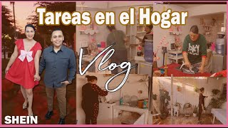 🛑SEGUIMOS HACIENDO CAMBIOS🤗MOVIMOS EL MUEBLE DEL COMEDOR 😍TAREAS EN CASA✨COZY VLOGS🎀SHEIN 🔍