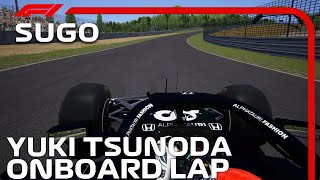 F1 2021 Sportsland Sugo | Yuki Tsunoda Onboard | Assetto Corsa
