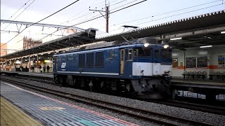 [突然関東へ広更が！？]EF64-1046 A6仕業1094レ 西国分寺駅通過シーン