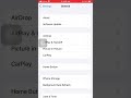 Keyboard settings in iPhone