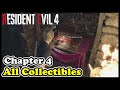 RE4 Remake Chapter 4 All Collectibles (Treasures - Castellans - Weapons)