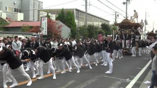 2013年　鳳・八田荘だんじり　交流会⑤　鳳地区（東６町）やりまわし②