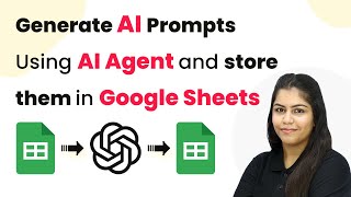 How to Generate AI Prompts Using AI Agent and store them in Google Sheets