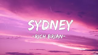 [1 HOUR LOOP] Sydney - Rich Brian