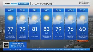 Derek Beasley has your Tuesday evening weather forecast (10/24/2023)