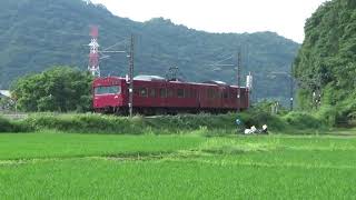 30秒の心象風景19415・緑の里を行く赤い電車～103系2両編成～