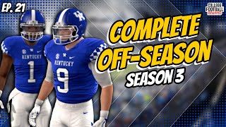 Texas and Oklahoma Join The SEC! Complete Off-Season! - Kentucky NCAA Football 14 Dynasty | Ep. 21