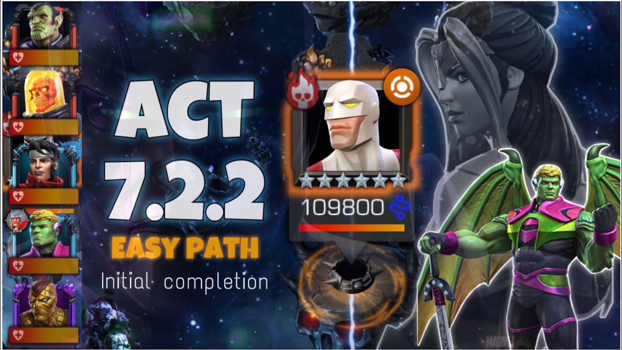 Act 7 2 2 Easy Path Initial Completion Mcoc Youtube