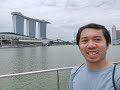 Travel Vlog - Singapore Day 1 - Exploring Maxwell Hawker Center, Chinatown and Marina Bay Sands