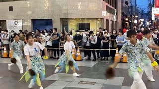 松山野球拳踊り　ミウラグループ蓮✨大街道商店街会場2022年8月