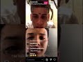 flyysoulja gets quiet after being pressed ig live