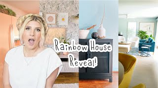 RAINBOW House Reveal! (Island Fixer-Upper) 🌈🌴