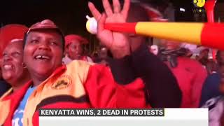 Kenya Elections : 2 persons killed after incumbent President Uhuru Kenyatta's victory