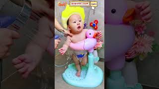 Are You Always Holding Your Baby While Bathing? Let the Baby Bath Stand Holder Do the Work! #baby