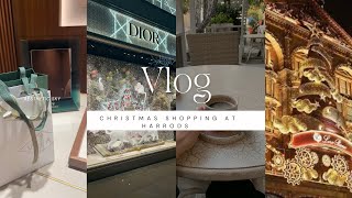 Come shopping with me at Harrods| Unboxing VCA Sweet Alhambra Pendant| Samara Neil