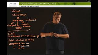 Juniper Network user interface and initial configuration "intro" Part 1