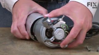 Porter Cable Sander Polisher Repair – How to replace the Upper Armature Bearing