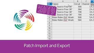 Patch Import and Export