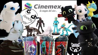 peluches como entrenar a tu dragon cinemex