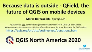 Because data is outside - QField, the future of QGIS on mobile devices