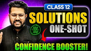 Solution One Shot Revision Class 12