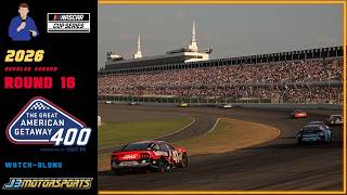 🔴 NASCAR Cup Series | 2026 | Round 16 | #PAGetaway400 Watch-Along
