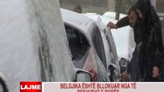 BELGJIKA ËSHTË BLLOKUAR NGA TË RESHURAT E BORËS