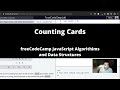 Counting Cards  (Basic JavaScript) freeCodeCamp tutorial