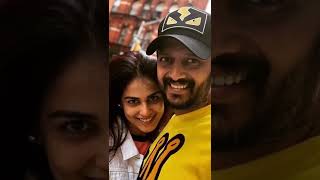 #Genelia D'souza 💞 #Ritesh Deshmukh 😍 cute couple#shorts#youtubvideo