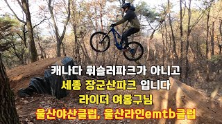 캐나다 휘슬러파크가 아니고 세종시 장군산 입니다