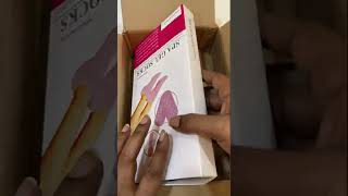 Unboxing amazon product silicone socks #asmr #asmrsounds #asmrvideo #makeuptalks