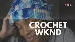 crochet + chat with me | how much can i crochet in a weekend?