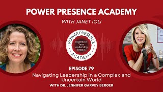 Navigating Leadership in a Complex and Uncertain World with Dr. Jennifer Garvey Berger