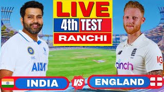 LIVE: India vs England 4th Test, Day 2 Live Score & Commentary | IND vs ENG Live from Ranchi