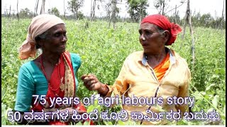 50 years of agricultural workers' speech,ಆಗಿನ ಕಾಲದಲ್ಲಿ ಹೇಗಿತ್ತು ಕೂಲಿ ಕಾರ್ಮಿಕರ ಬದುಕು?