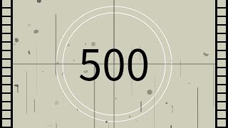 500 seconds Timer ‐ Countdown Classic Movie