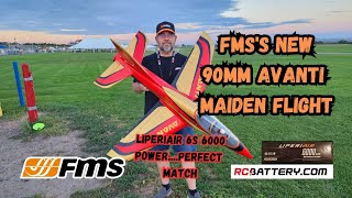 #FMS 90mm 18th Anniversary Avanti Maiden Flight