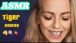 greek ASMR #asmr #tiger #snacks#mukbang#mouthsounds /δοκιμάζω σνακς του #TIGER 😍😭@La_Asmr