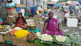 Flower Market at Koyambedu | wholesale flower market #Chennai | மலர் சந்தை மொத்தம்