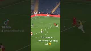 Samatta'nın Fenerbahçe'ye attığı gol 😯