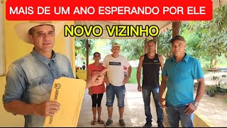 ELE VEIO DOS ESTADOS UNIDOS PARA JAÍBA-MG. ENTREGA DO SÍTIO.