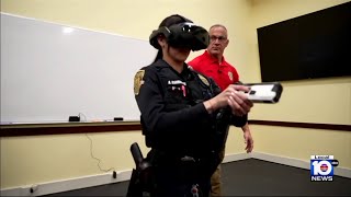 Davie Police Department utilizing virtual reality to help with training officers