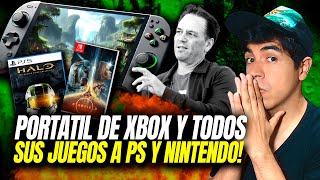 ¡BOMBAZO! XBOX CONFIRMA una CONSOLA PORTATIL y que TODOS SUS JUEGOS pueden salir en PS5 y NINTENDO!