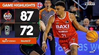 BAXI Manresa - Joventut Badalona (87-72) GAME HIGHLIGHTS | Liga Endesa 2024-25